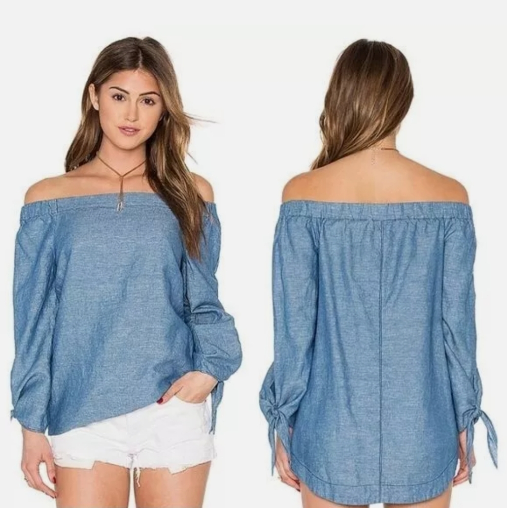 Free People off shoulder top